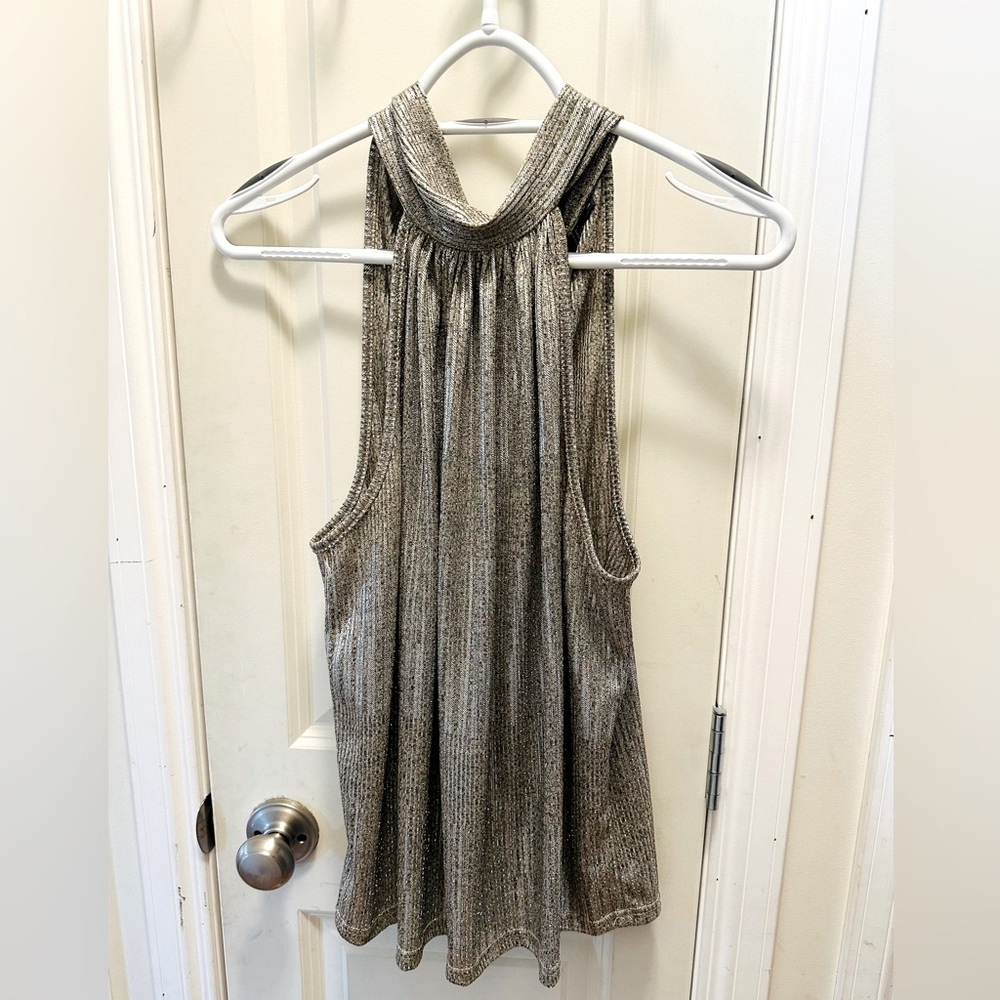 Anthropologie glamour halter tank top